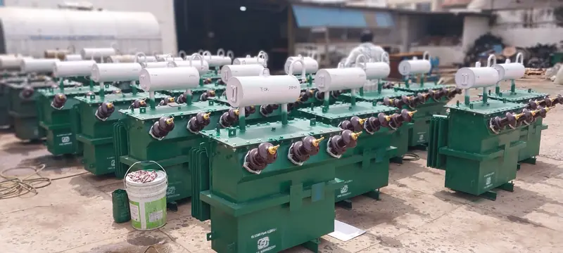 Distribution transformers ready for government utility supply